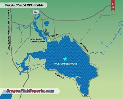 Wickiup junction  Recreation Map